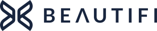 Beautifi Horizontal Logo - Deep Blue